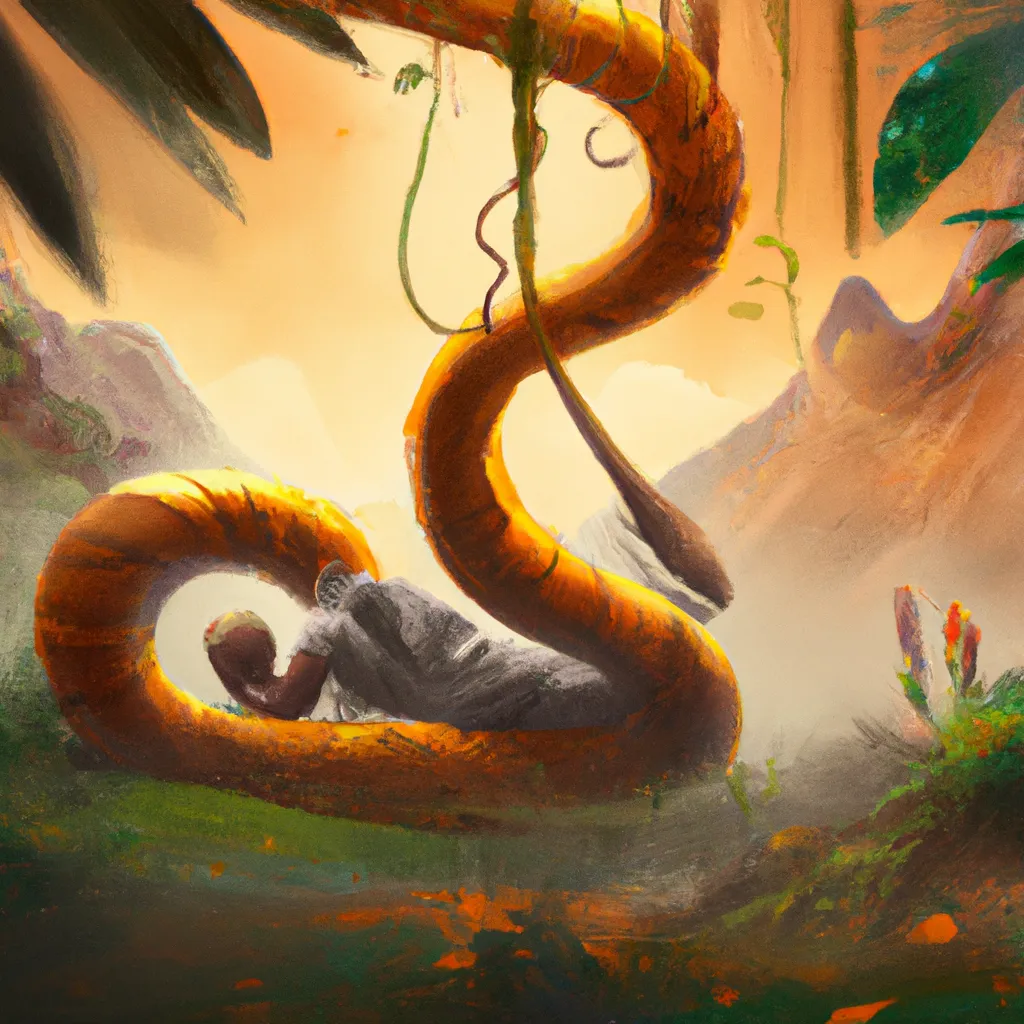 Imagens sonhar com cobra comendo gato