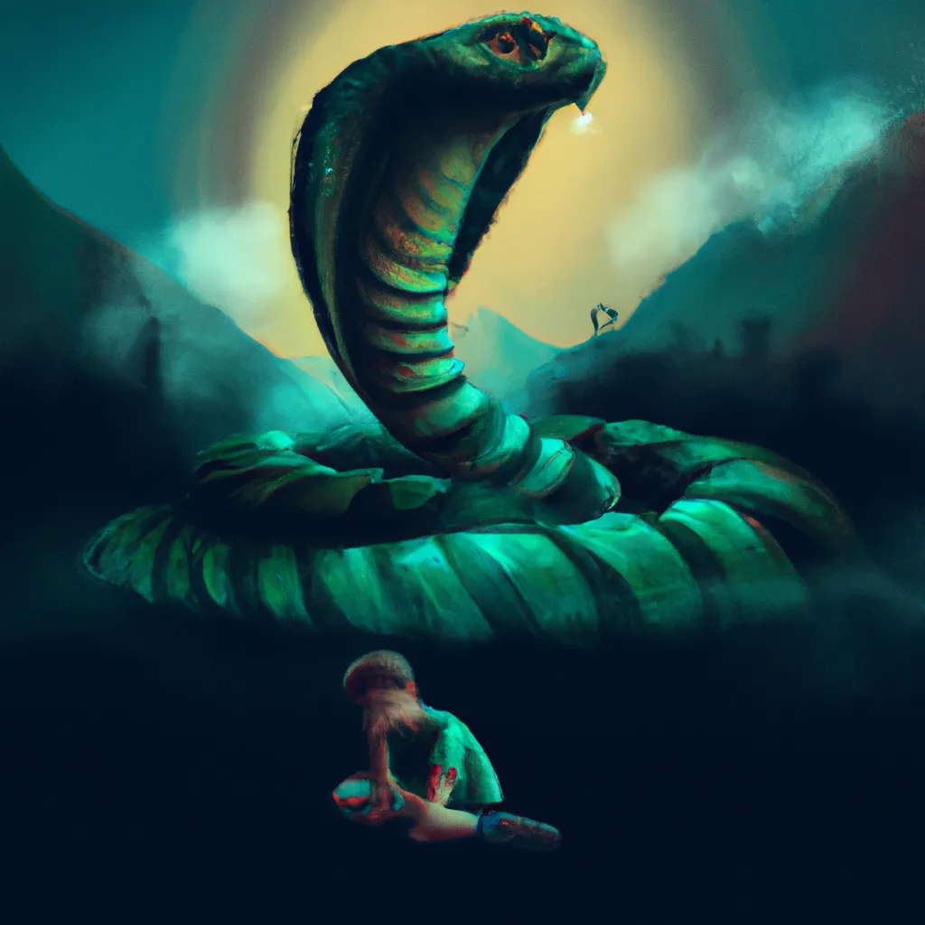 Imagens sonhar com cobra cortada