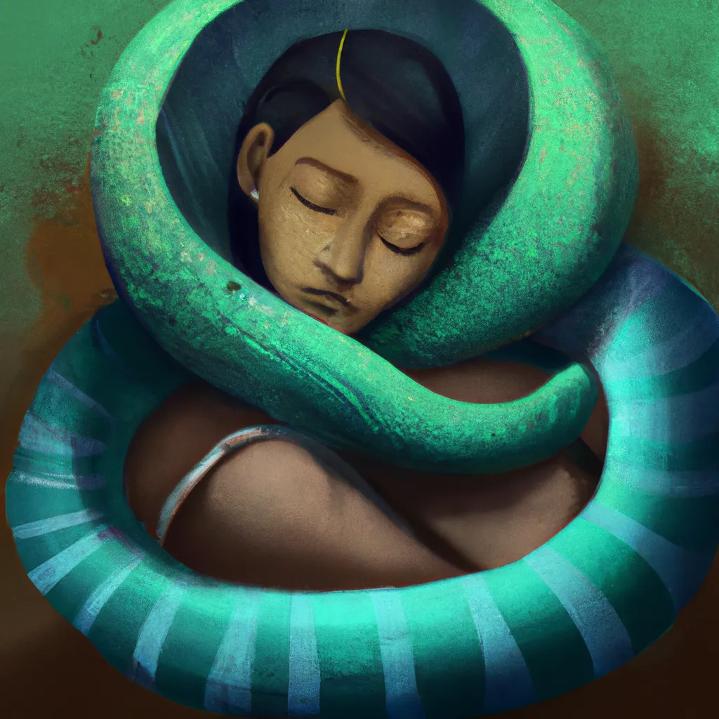 Imagens sonhar com cobra enrolada