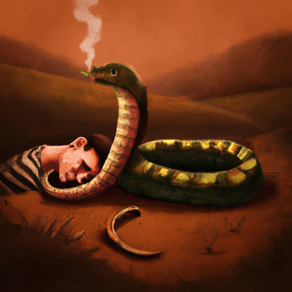 Imagens sonhar com cobra pequena atacando