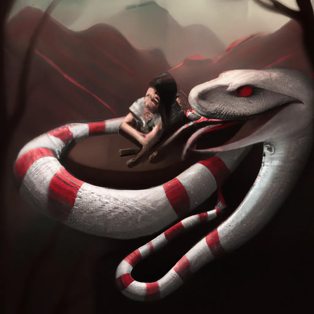 Imagens sonhar com cobra picando