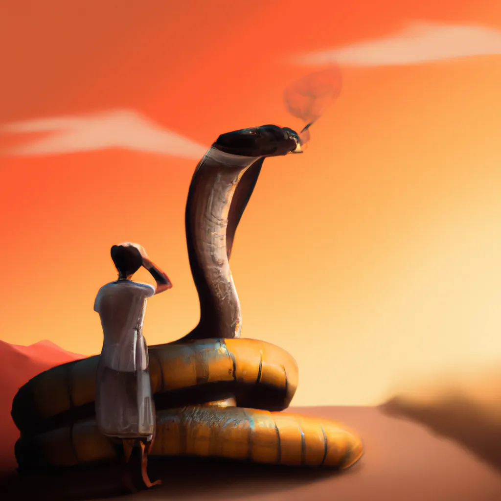 Imagens sonhar com cobra sendo picada