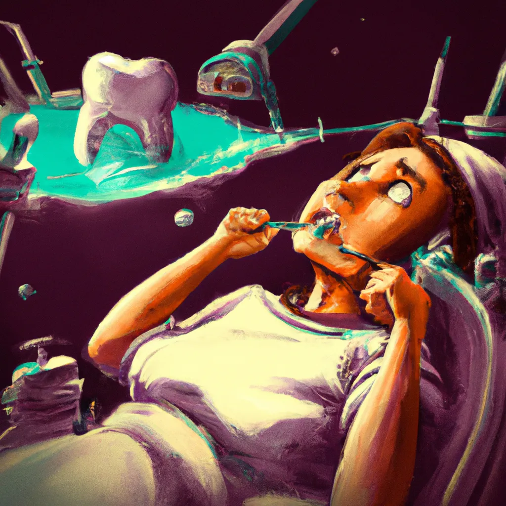 Imagens sonhar com dentista tratando meus dentes