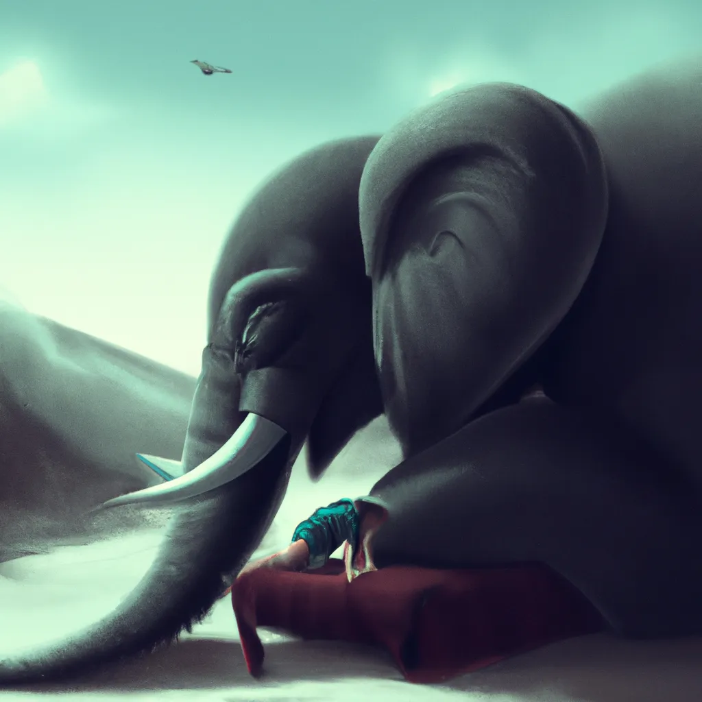 Imagens sonhar com elefante grande