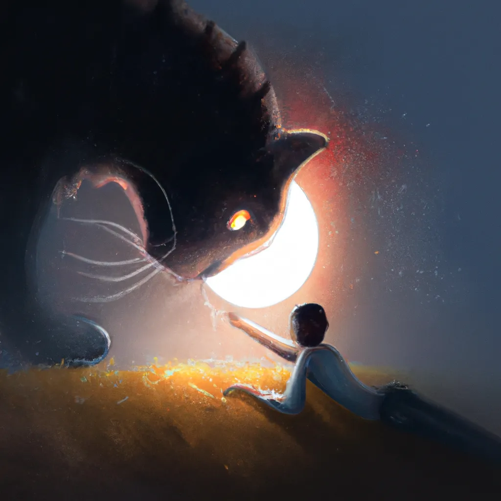 Imagens sonhar com gato preto te atacando