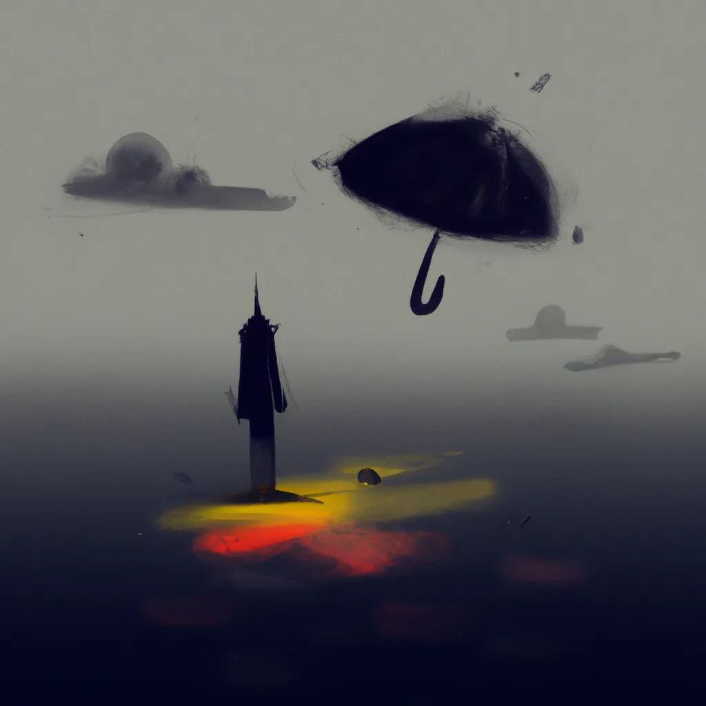 Imagens sonhar com guarda chuva preto