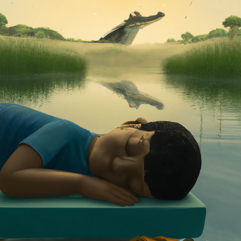 Imagens sonhar com jacare e agua suja