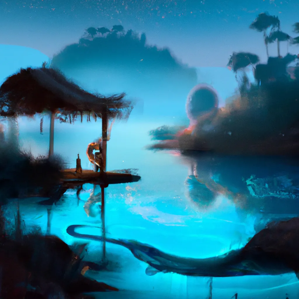 Imagens sonhar com lagoa azul