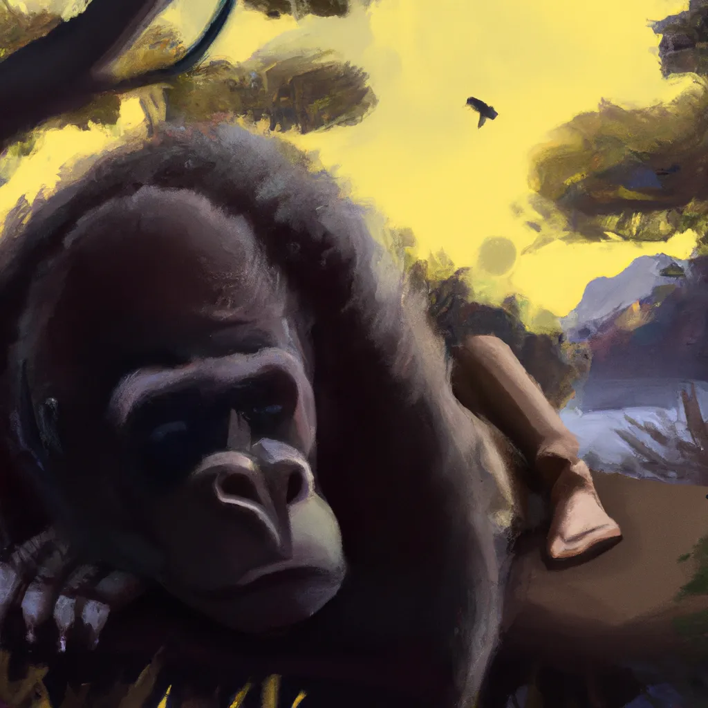 Imagens sonhar com macaco gorila