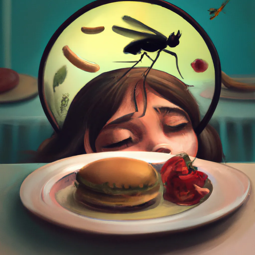 Imagens sonhar com mosca na comida