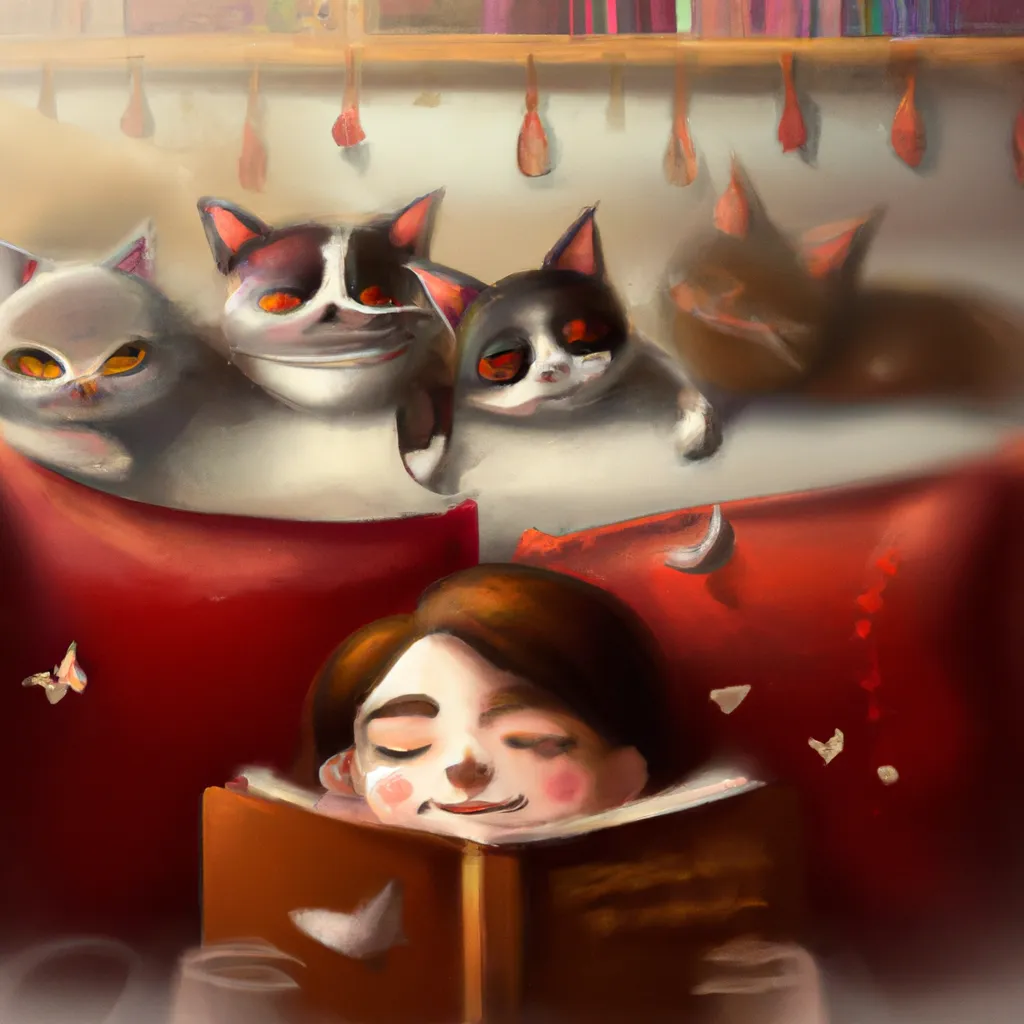 Imagens sonhar com muitos gatos livro dos sonhos