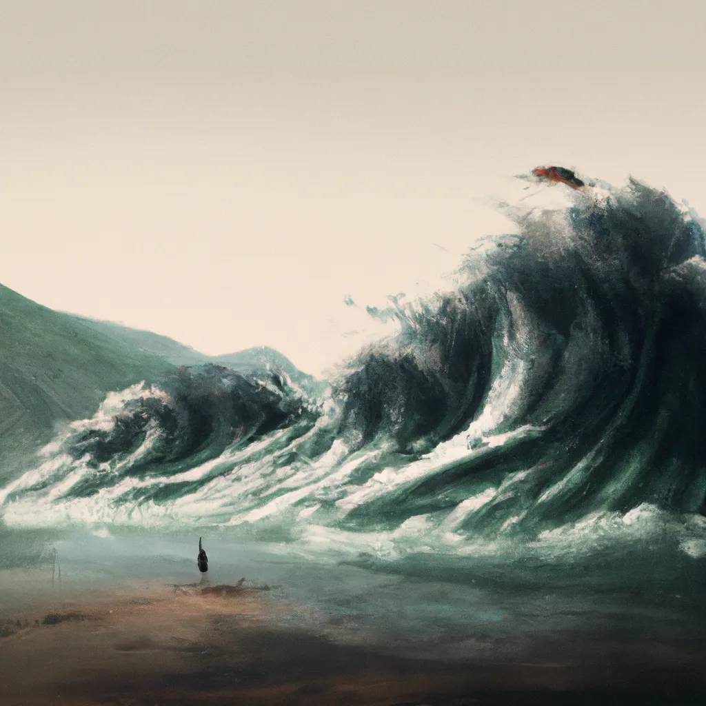 O Que Significa Sonhar com Onda Gigante Tsunami? 4 Imagens sonhar com onda gigante tsunami