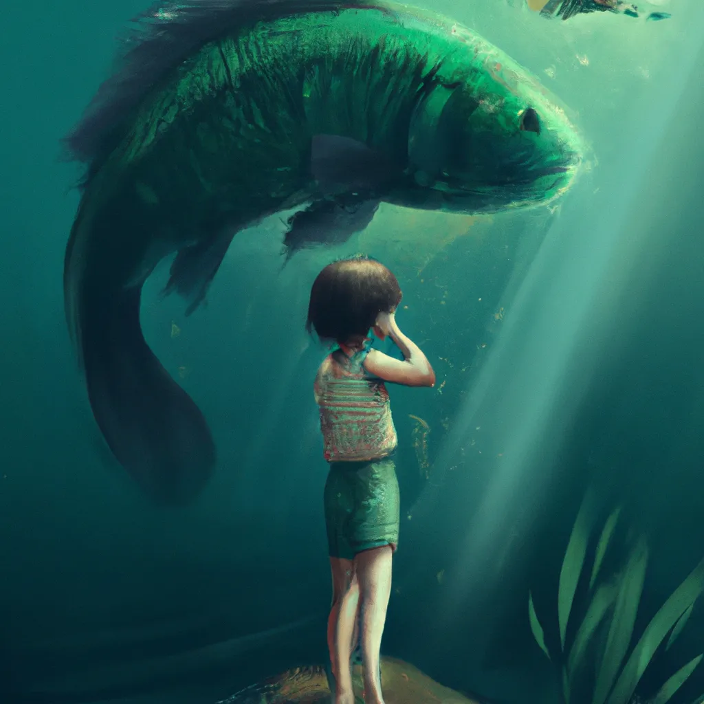 Imagens sonhar com peixe grande vivo