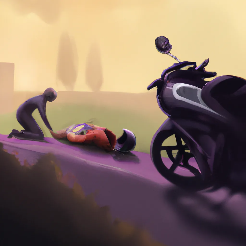 Descubra o Significado de Sonhar com Pessoa Acidentada de Moto! 4 Imagens sonhar com pessoa acidentada de moto