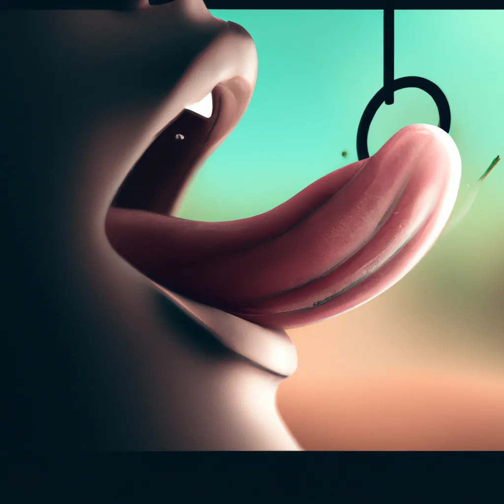 Imagens sonhar com piercing na lingua