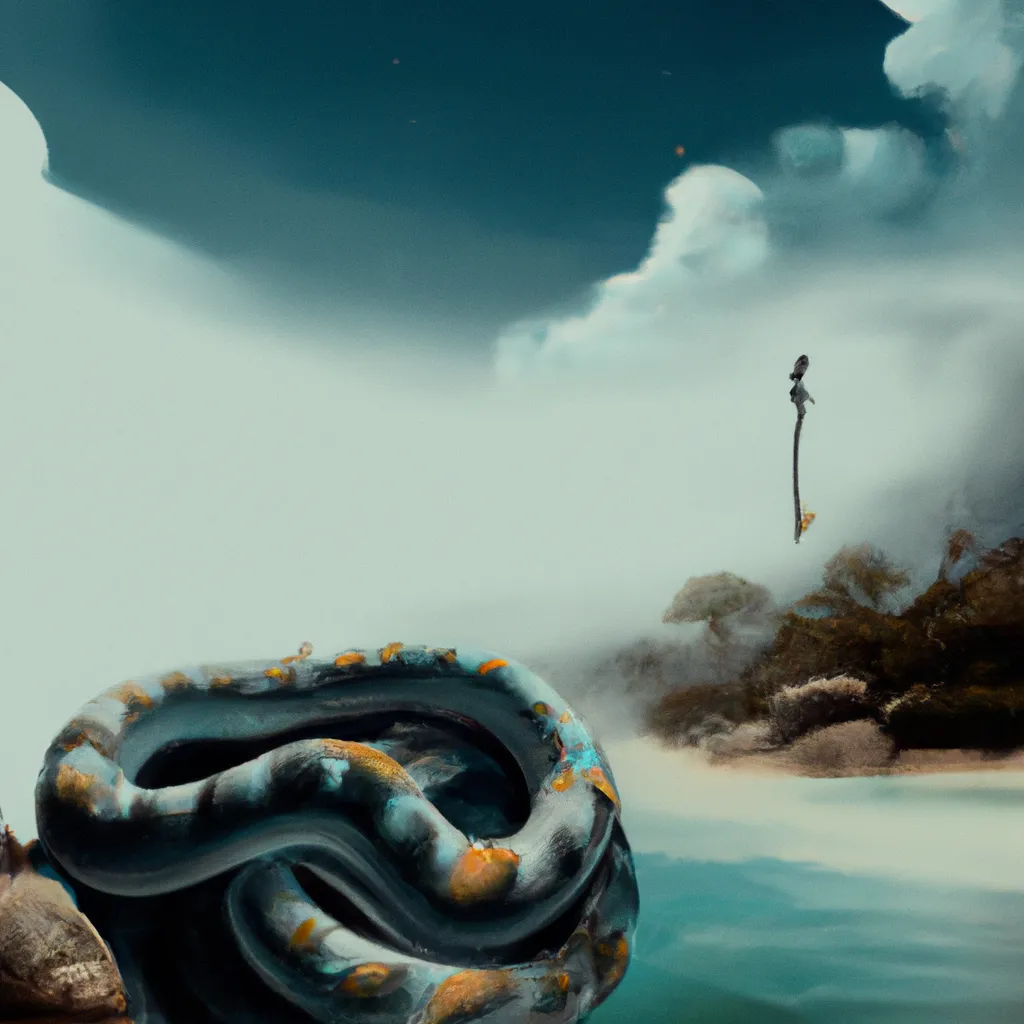 Imagens sonhar com rio cheio de cobras