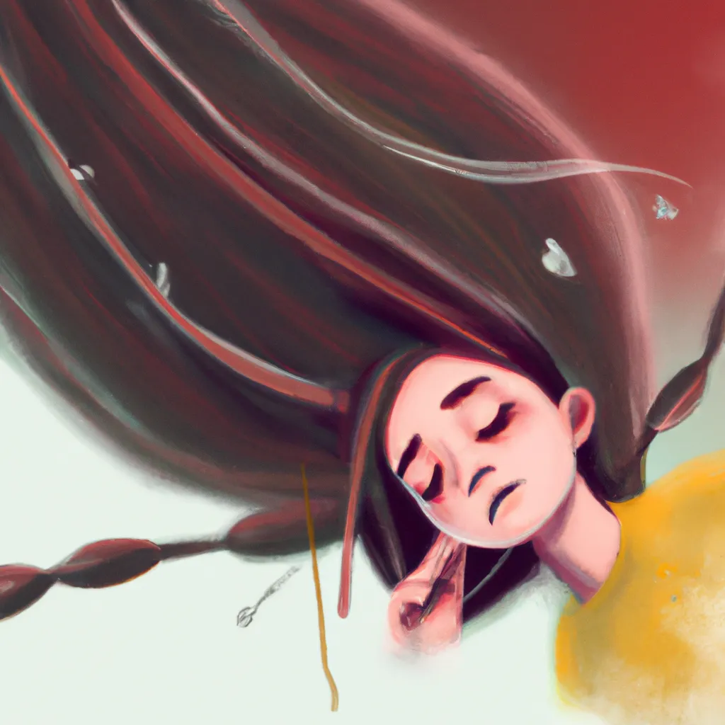 Imagens sonhar com seu cabelo caindo
