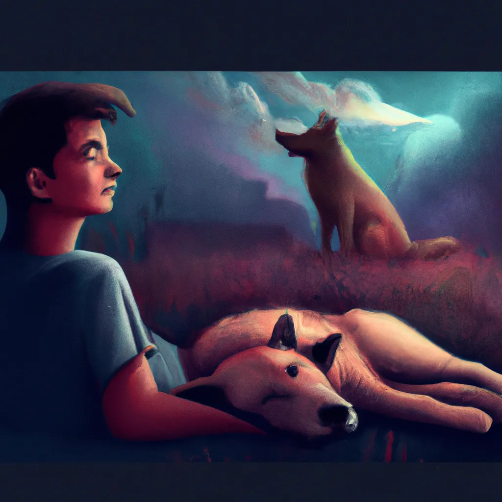 Imagens sonhar com seu cachorro que ja morreu