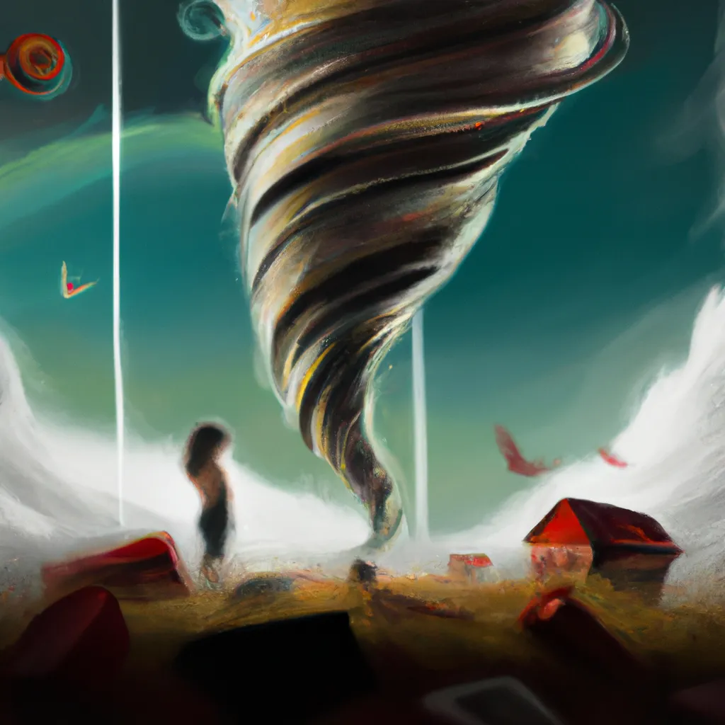 Imagens sonhar com tornado