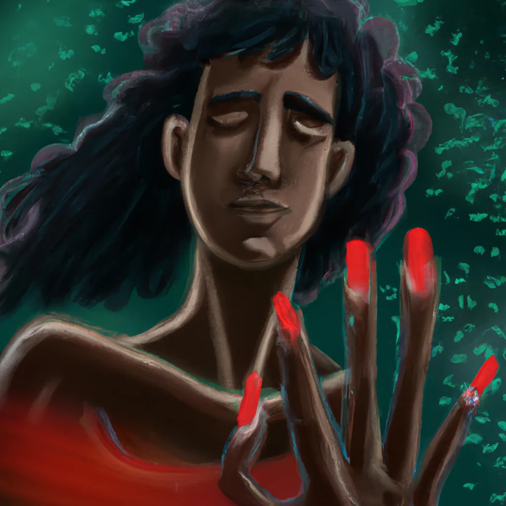 Imagens sonhar com unha pintada de vermelho