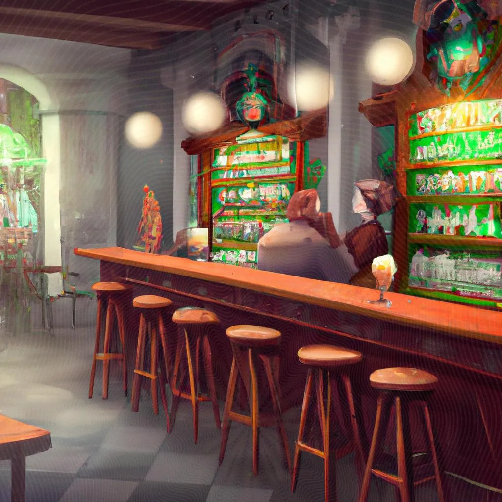 uma composição gráfica de bar espirito santo