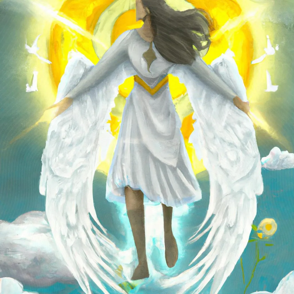um gráfico ilustrado de bom dia espirito santo de deus