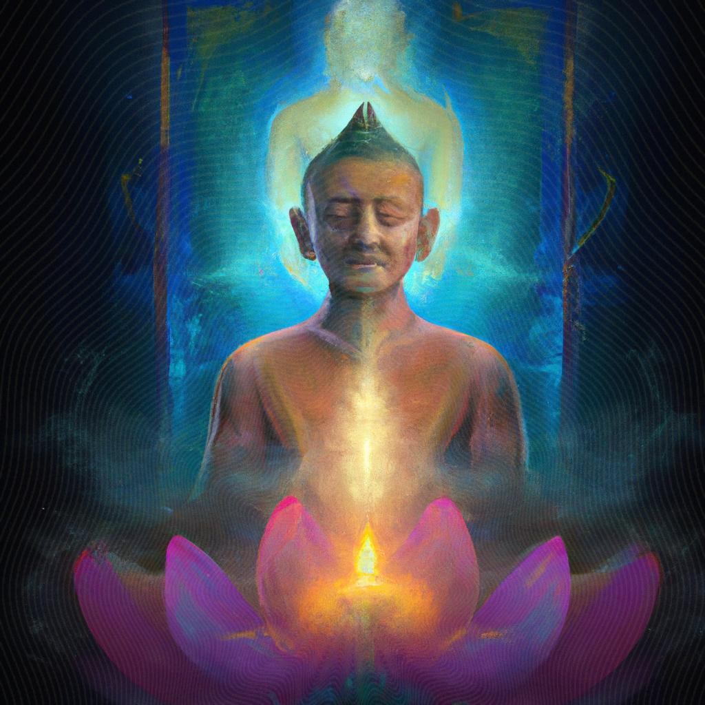 Buda: O Espírito Santo que guia a jornada espiritual 2 um retrato visual de buda espirito santo