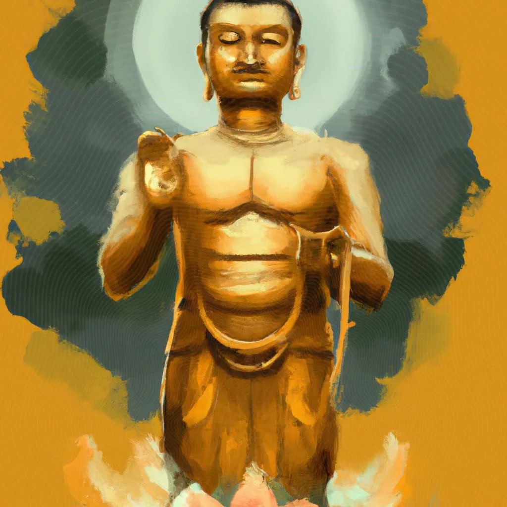 Buda: O Espírito Santo que guia a jornada espiritual 4 uma ilustração em preto e branco de buda espirito santo