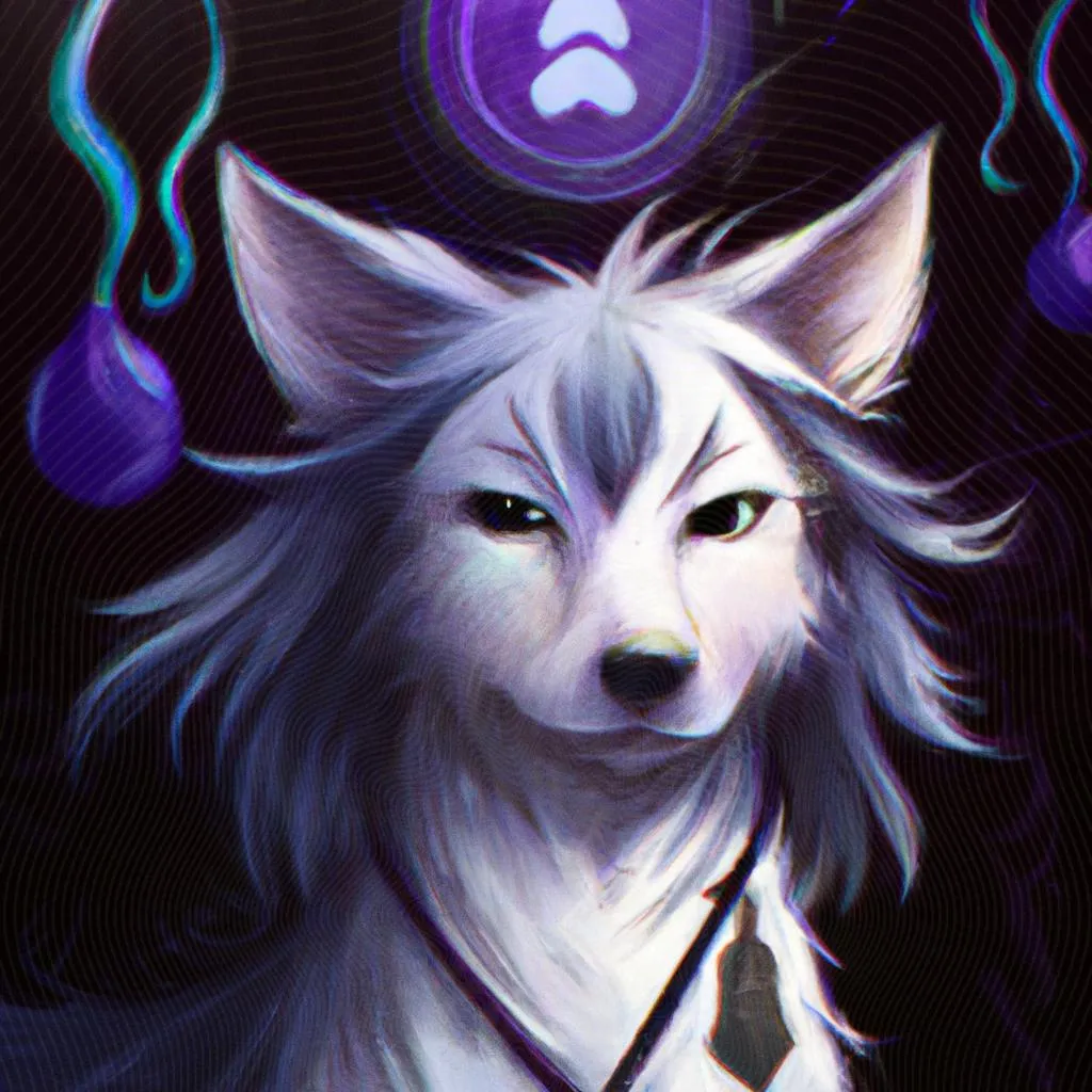 Cachorro: o fiel companheiro que também pode ser um espírito! 4 uma ilustração realista de cachorro ve espirito