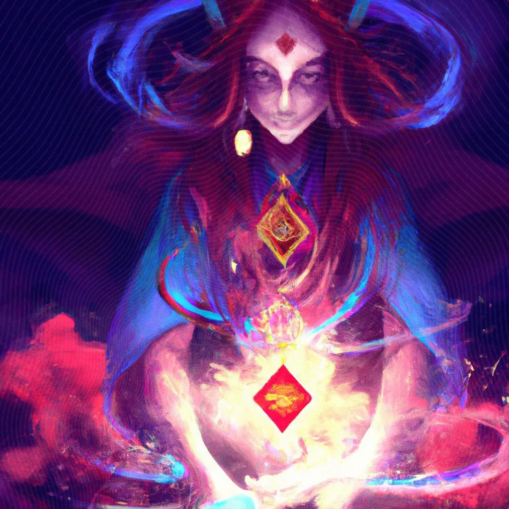 uma ilustração de centro espirita