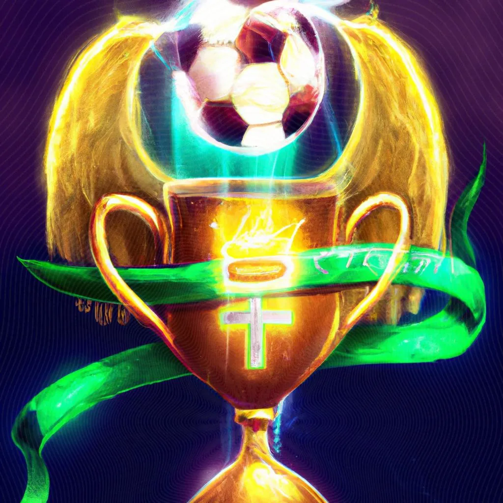 uma figura artística de copa espirito santo