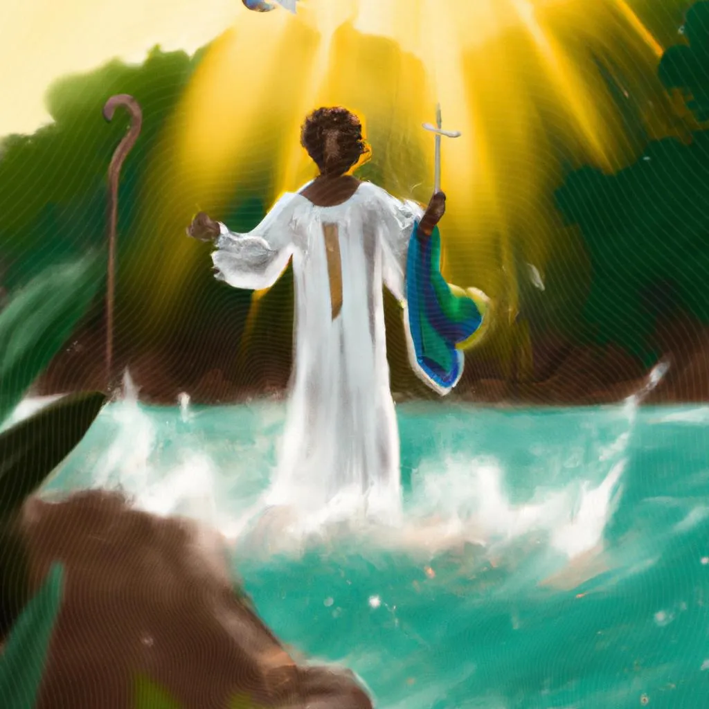 um design visual de descida do espirito santo
