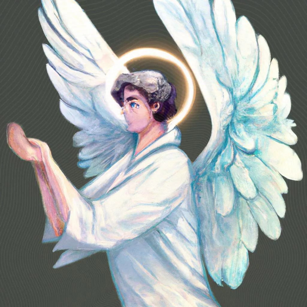 uma pintura figurativa de divino espirito santo desenho