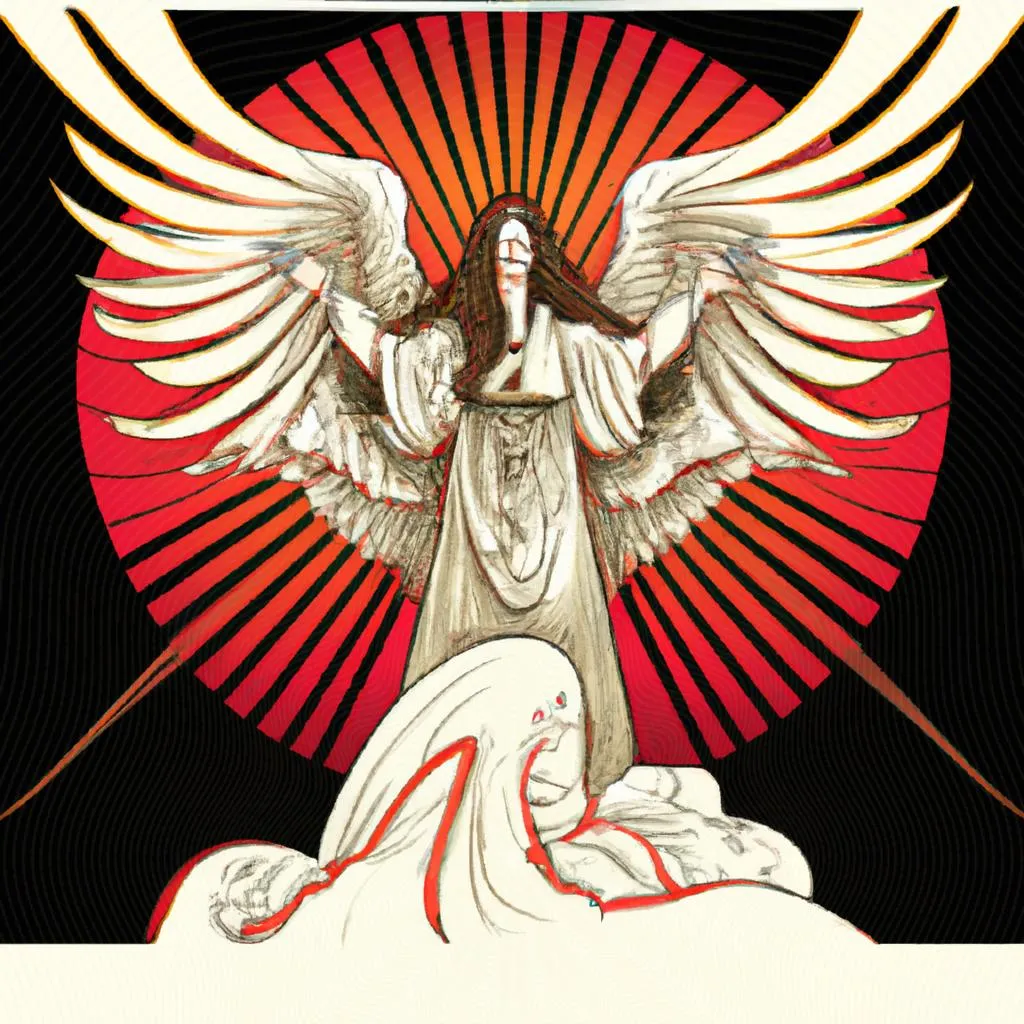 uma impressão artística de divino espirito santo vetor