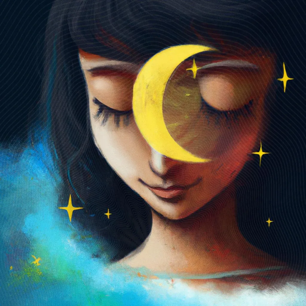 um desenho artístico sobre dormir de olhos semi abertos espiritismo