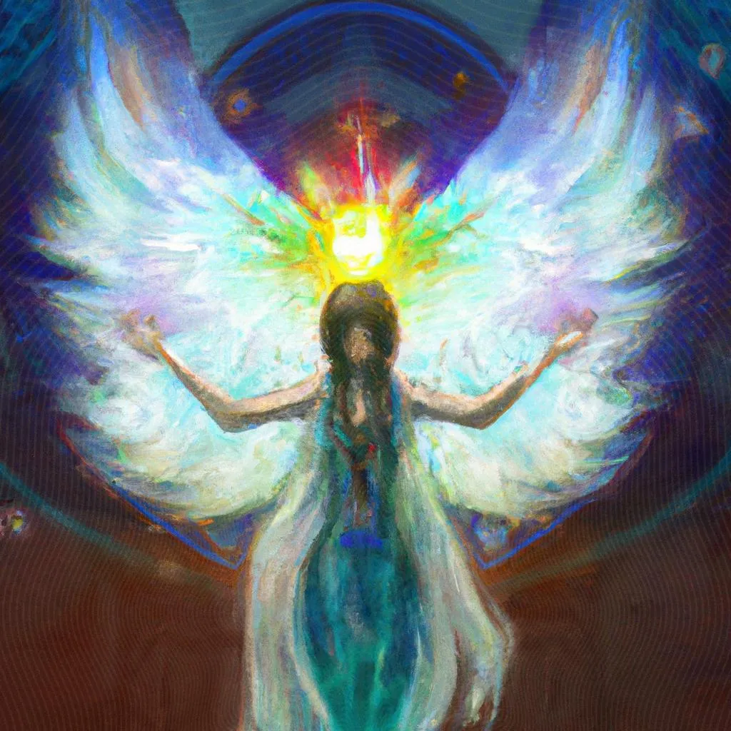 Energia Quântica e Espiritismo: Descubra a Conexão Oculta 2 uma cena gráfica de energia quantica e espiritismo
