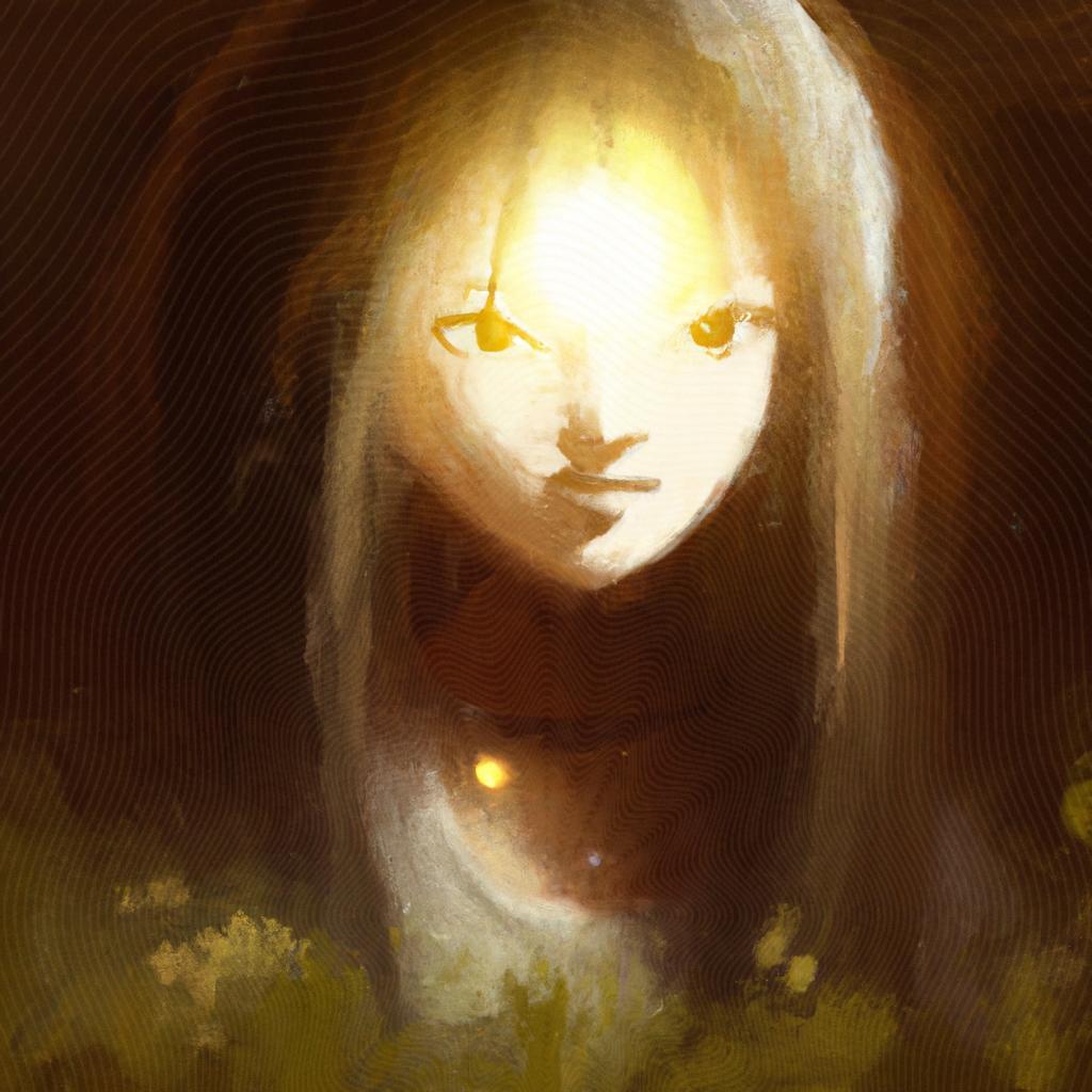 uma arte gráfica sobre espirita