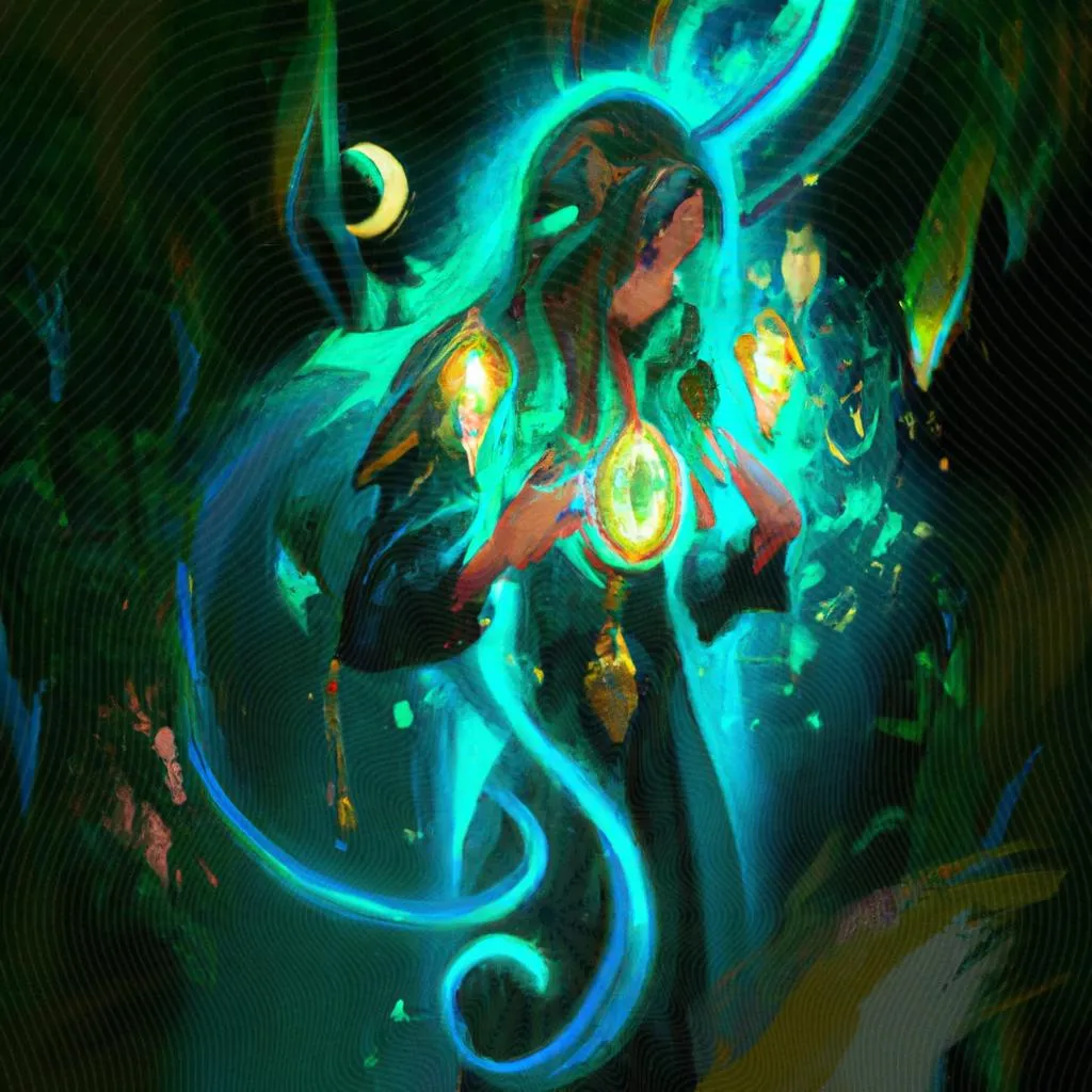 um esboço artístico sobre espiritas