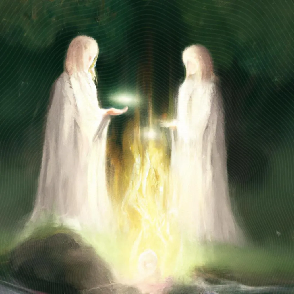 Espiritas Famosos: Conheça os Grandes Nomes da Espiritualidade 2 uma figura artística de espiritas famosos