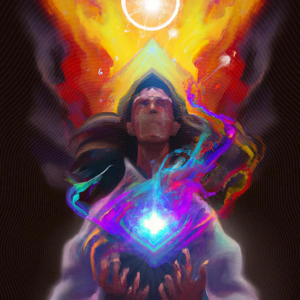 Espiritismo: Acredita em Deus ou em Energia Universal? 2 uma ilustração em preto e branco de espiritismo acredita em deus