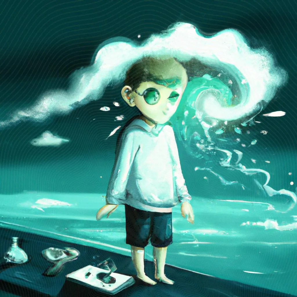 um esquema ilustrado de espiritismo e autismo