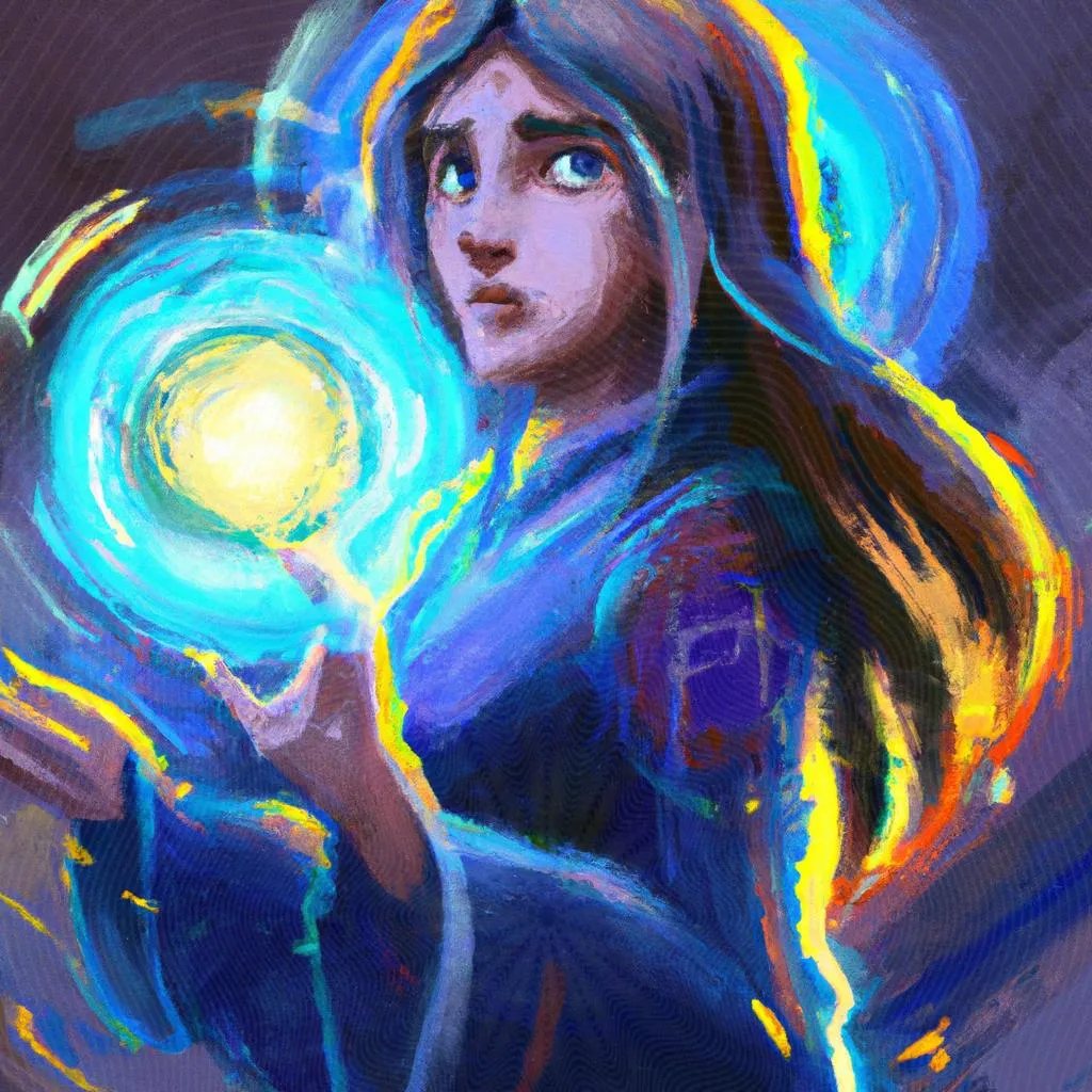 uma figura artística de espiritismo imagem