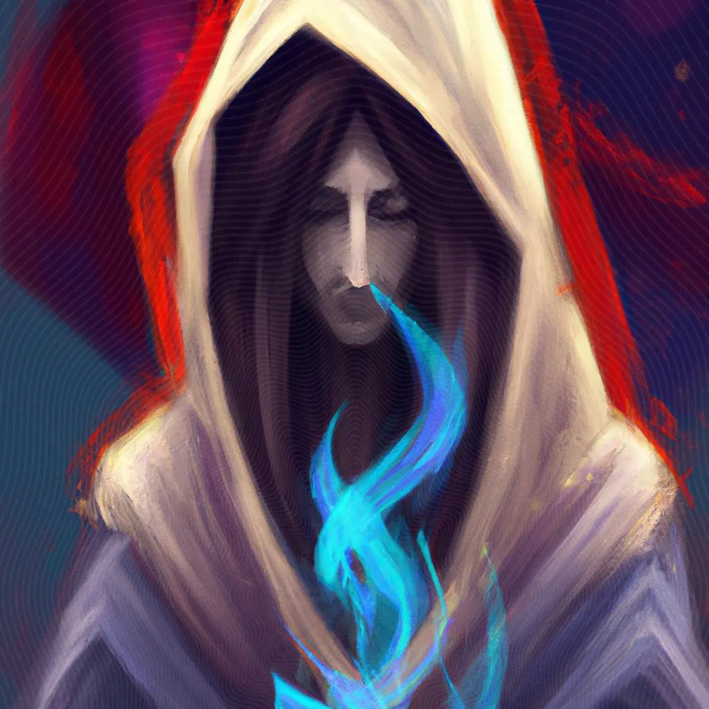 uma ilustração gráfica de espiritismo termo