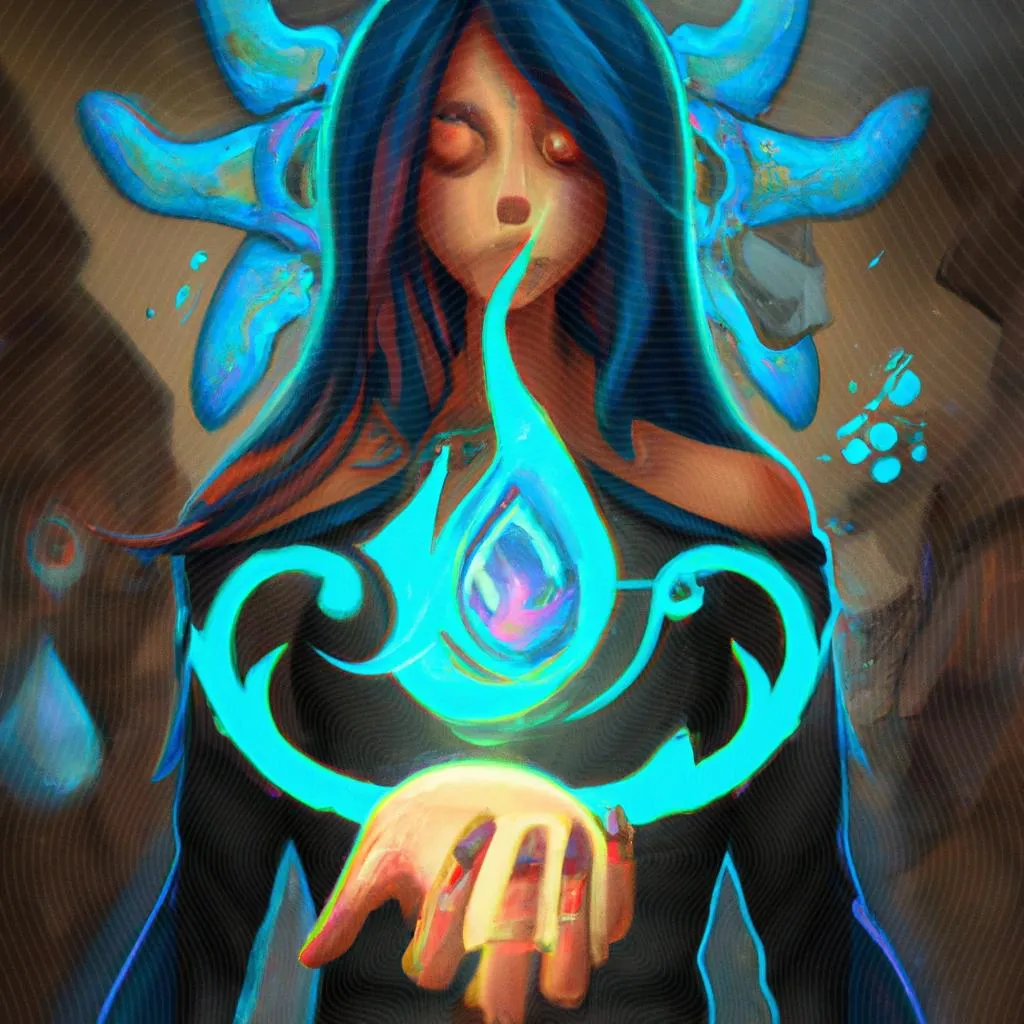 uma obra de arte ilustrativa de espirito da verdade