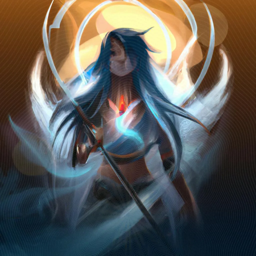 uma imagem digital de espirito obsessor
