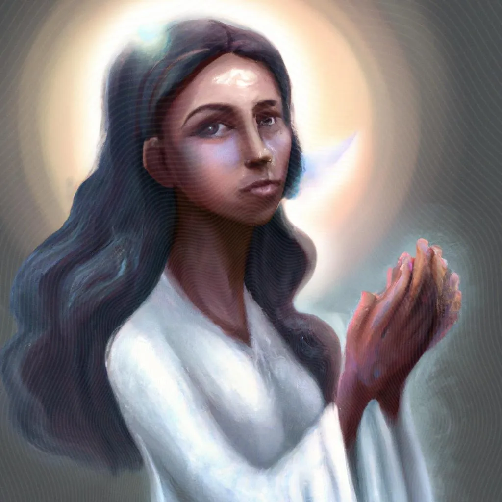 uma cena ilustrada de espirito santo cassiane