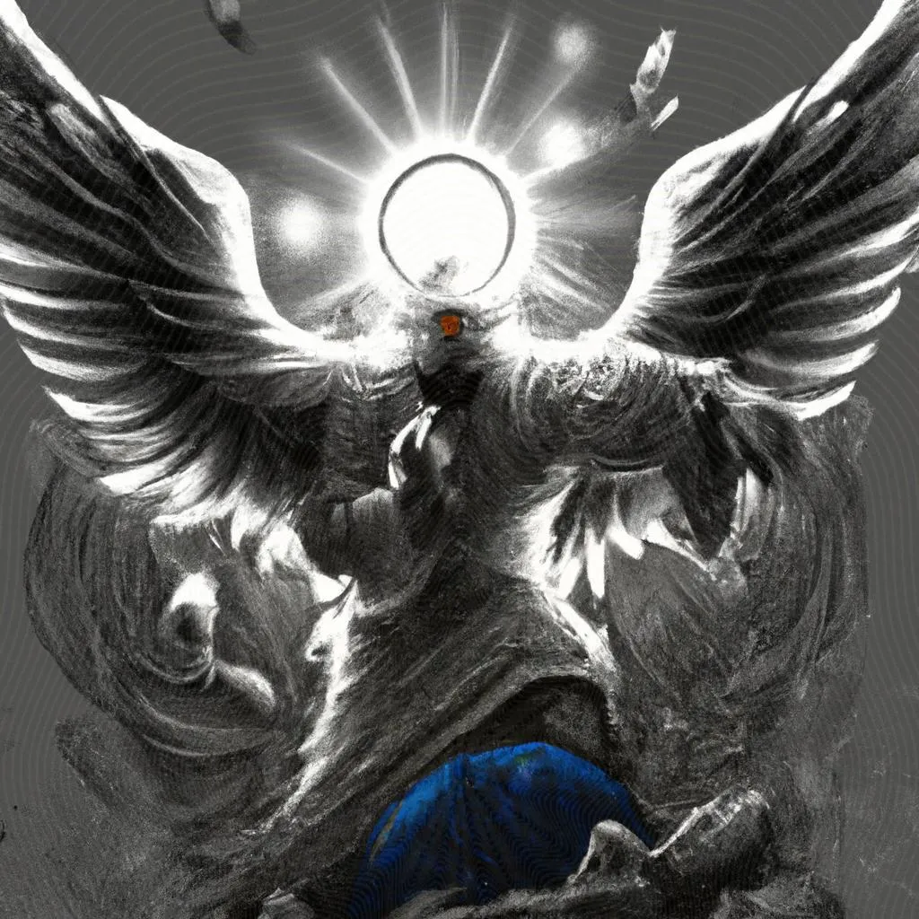um desenho animado sobre espirito santo desenho png