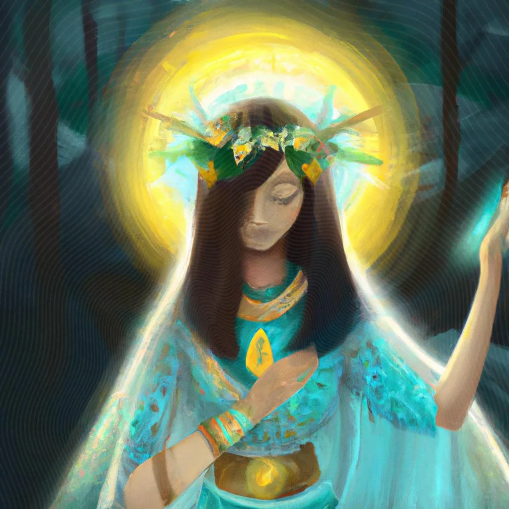 um esquema ilustrado de espirito santo fala