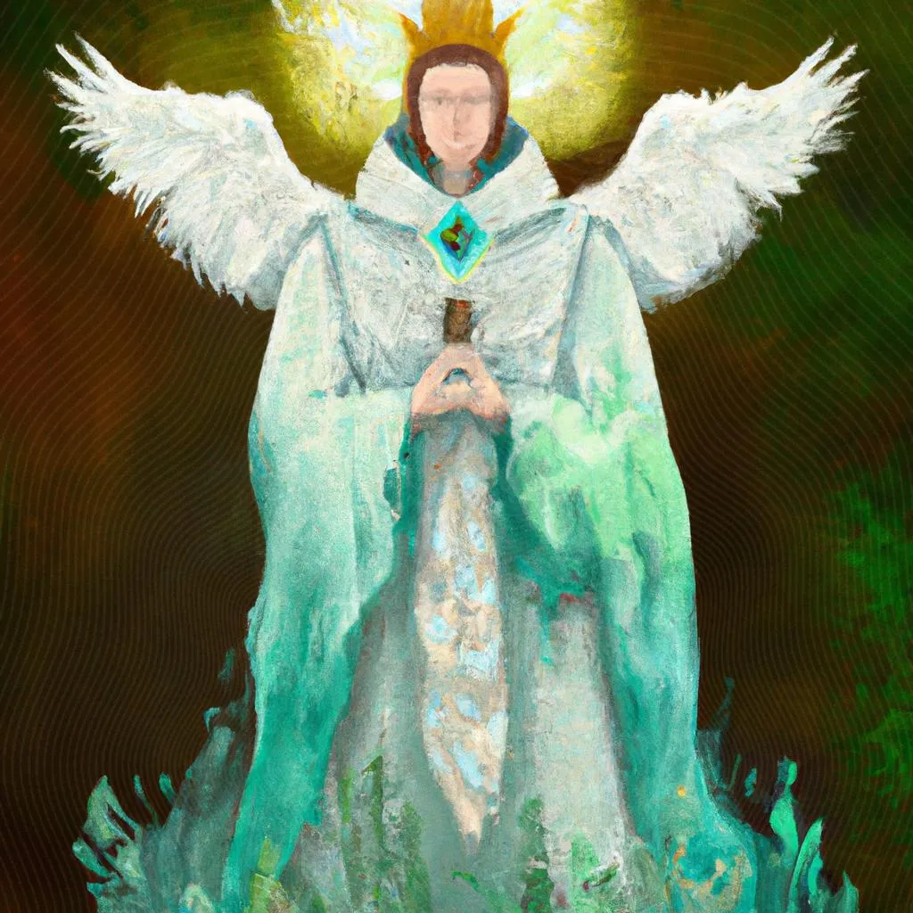 um mural artístico de espirito santo meu consolador