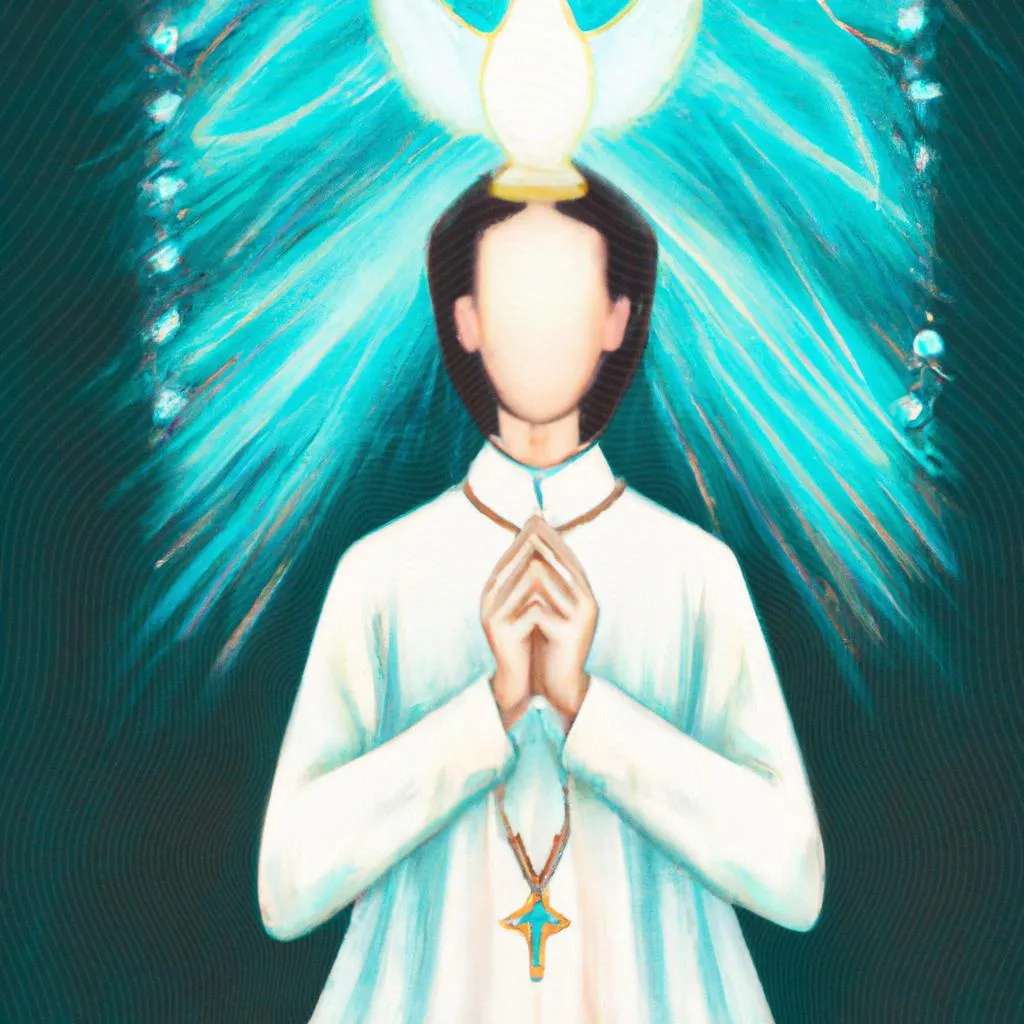 O Poder das Orações ao Espírito Santo: Conheça seus Significados 2 uma caricatura de espirito santo orações
